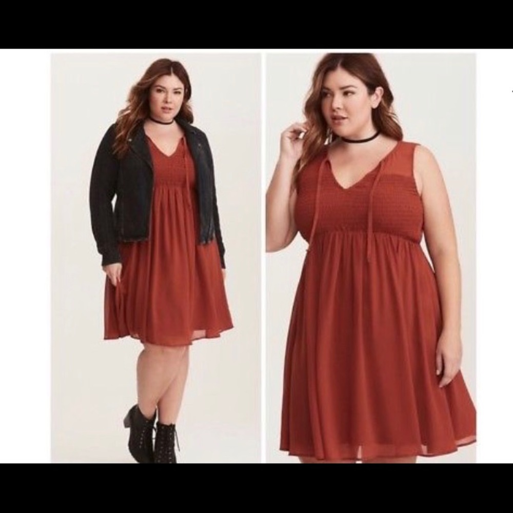Torrid knee length dress